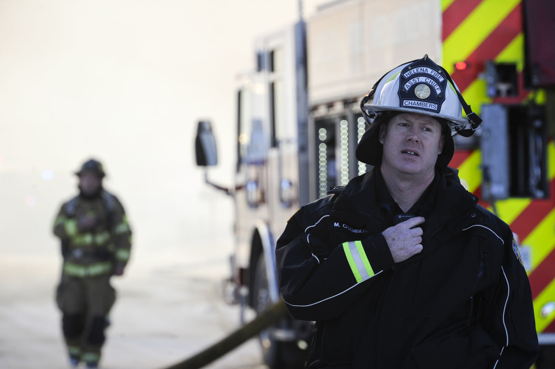 Assistant Fire Chief Mike Chambers